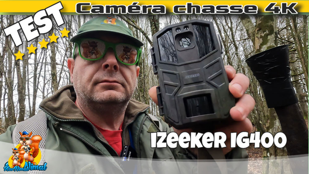 test caméra chasse izeeker IG400