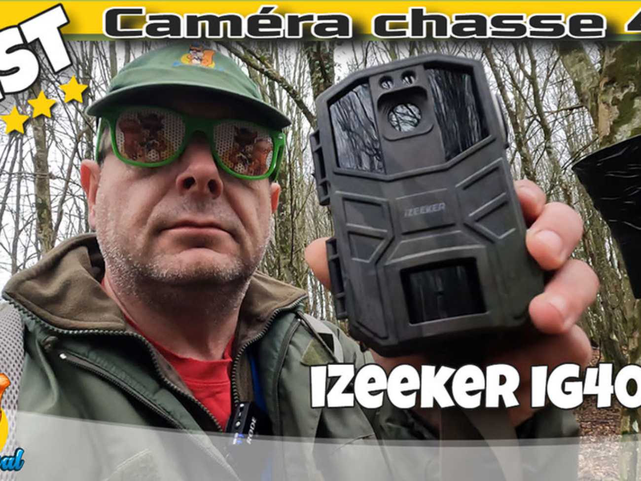 test caméra chasse izeeker IG400