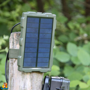 caméra chasse avec panneau solaire