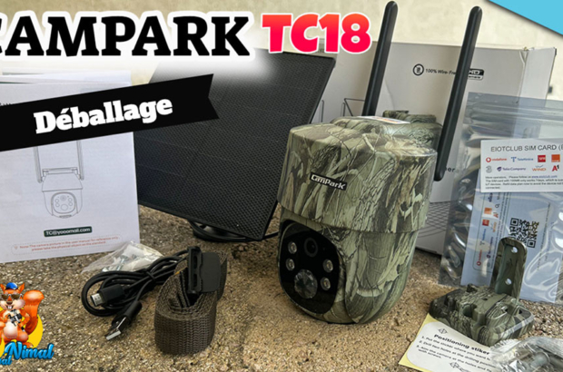 déballage CAMPARK TC18