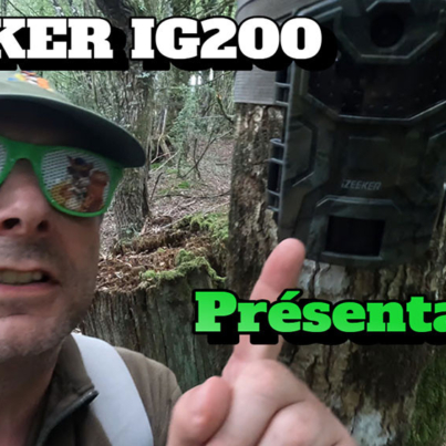 Déballage caméra chasse iZeeker IG200