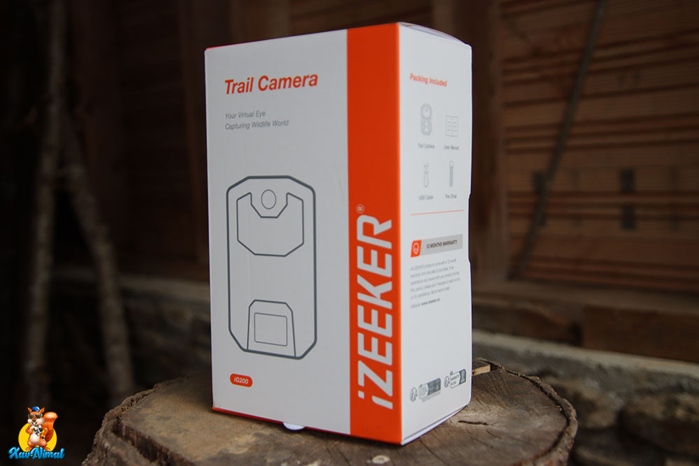 Déballage caméra chasse iZEEKER IG200 - Test caméra chasse et