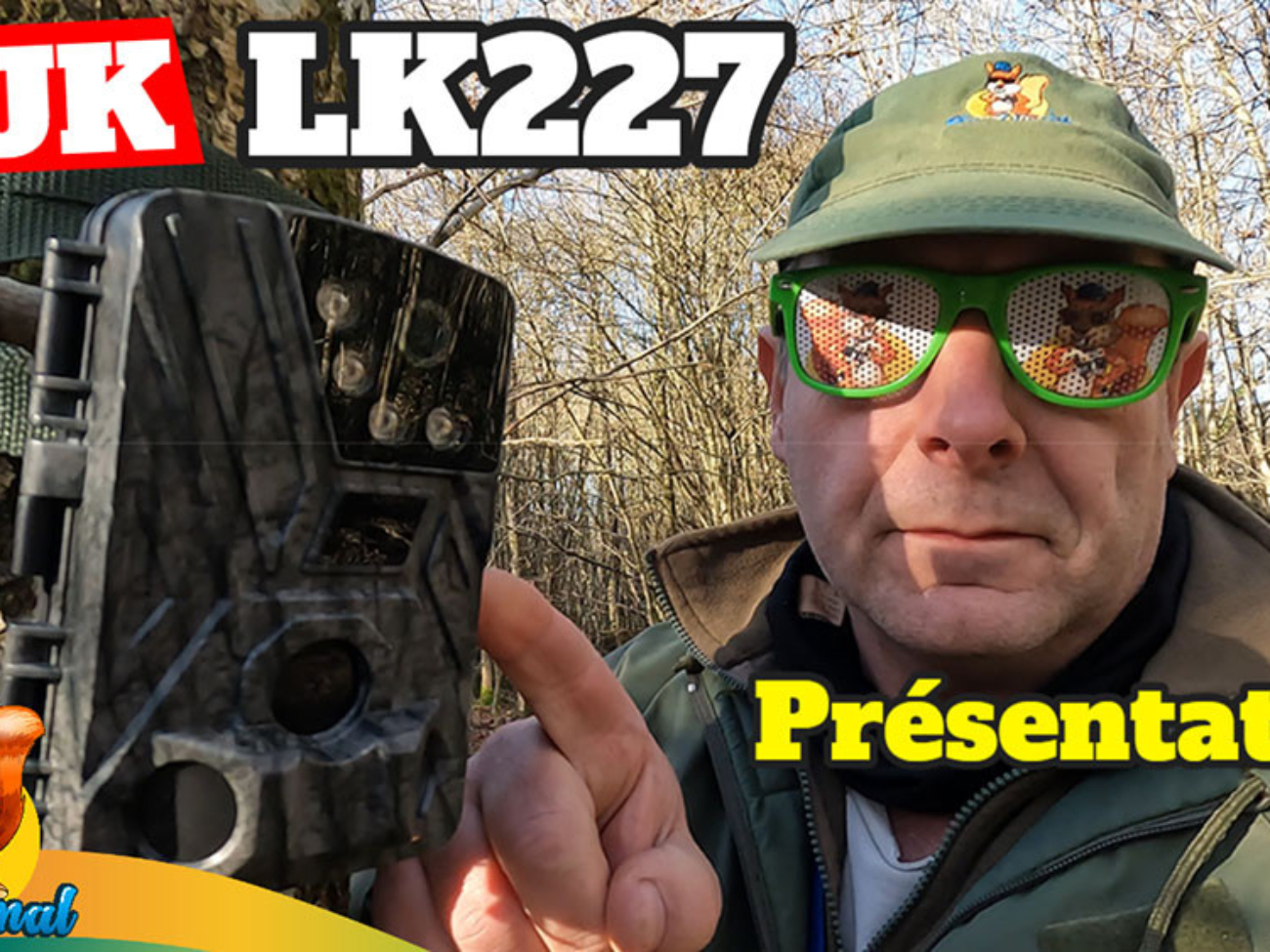 déballage caméra chasse KJK LK227