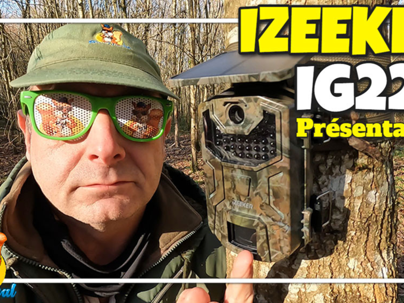 déballage caméra chasse IZEEKER IG220