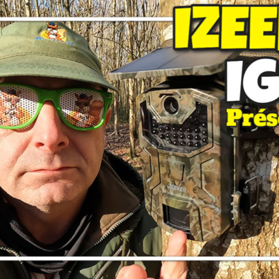 déballage caméra chasse IZEEKER IG220