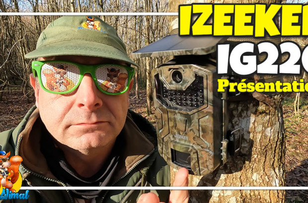 déballage caméra chasse IZEEKER IG220