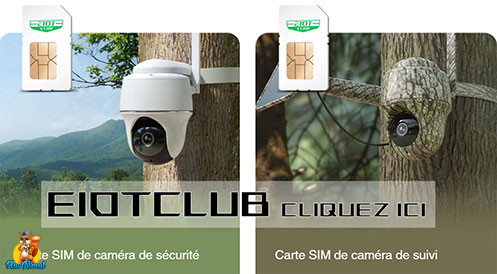 carte SIM pour camera chasse