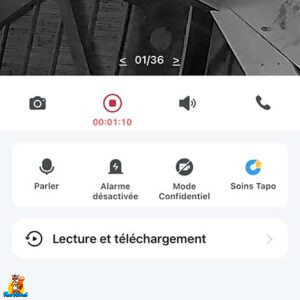 caméra de sécurité tapo