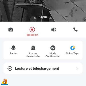 caméra de sécurité tapo