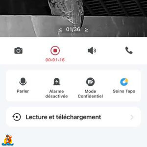 caméra de sécurité tapo